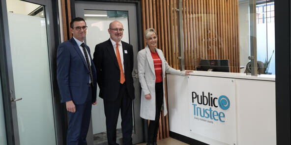Post preview - Minister opens the new Public Trustees office