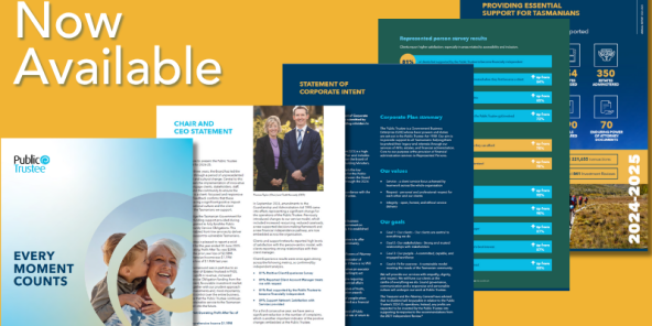 Post preview - Annual Report shows Public Trustee reforms delivering for Tasmanians