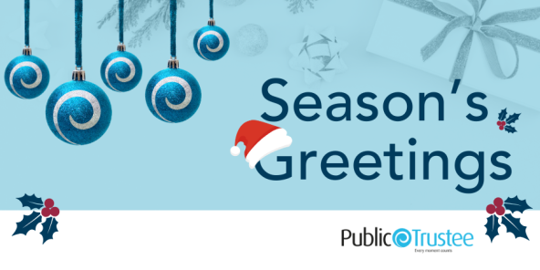 Post preview - Season greetings from the Public Trustee